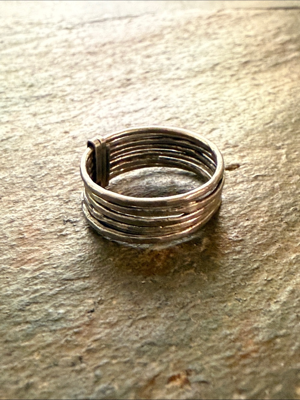 Sterling Silver Multi-Band Silver Stackable Ring - Picture 2 of 3
